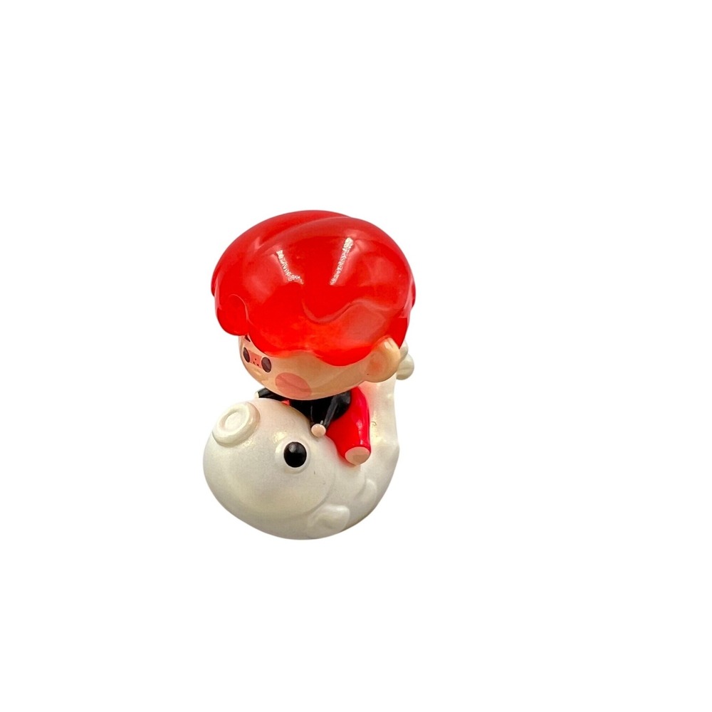 Pop Mart POP BEAN Lucky Charm Series Pino Jelly Figure Red Translucent Confirmed